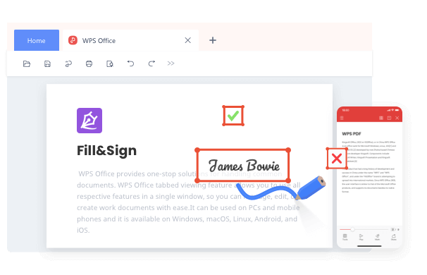 Effizientes Ausfüllen und Signieren