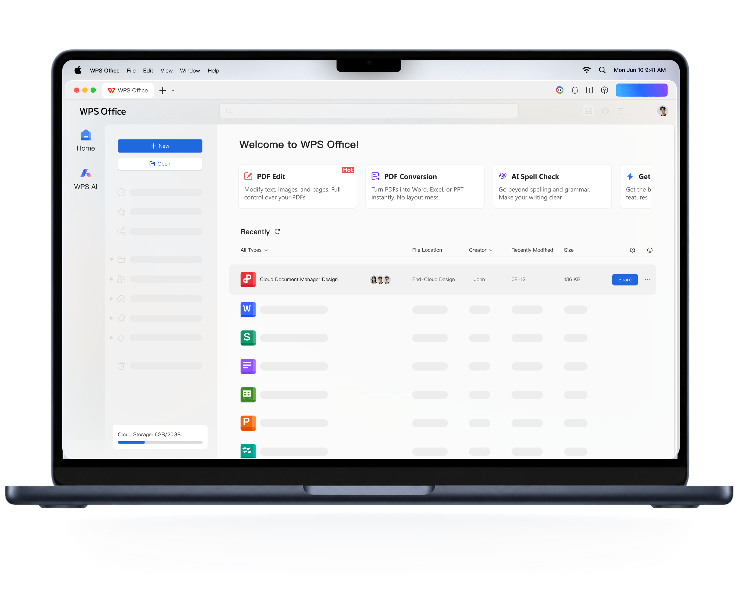 WPS Office for Mac