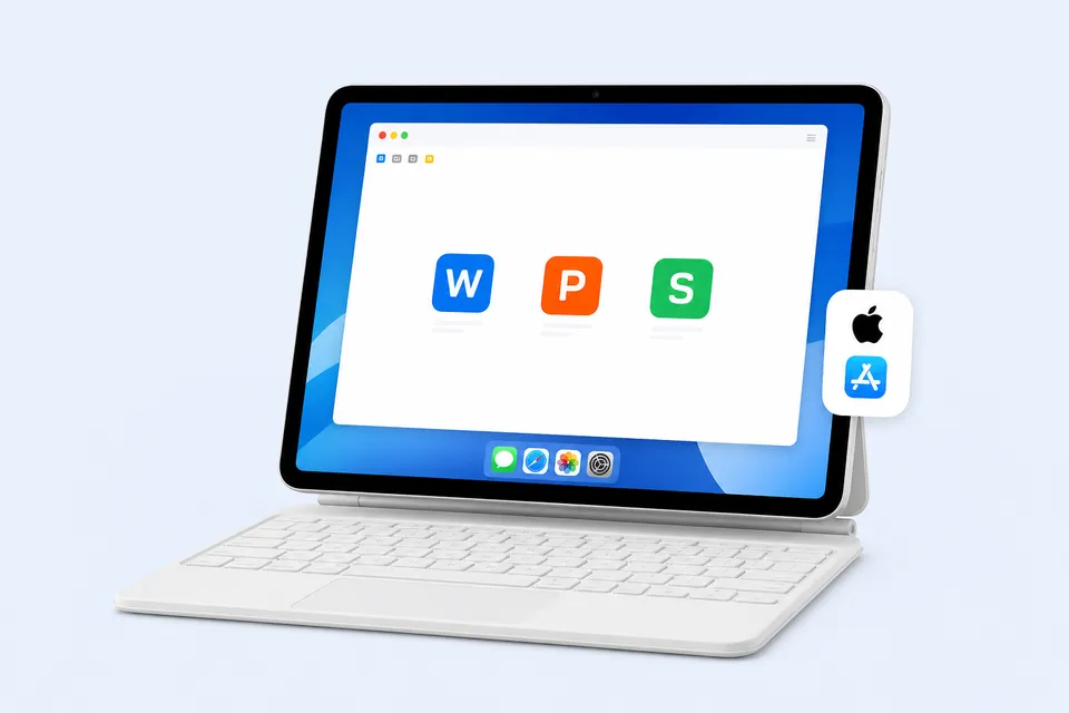 iOS device running WPS Office