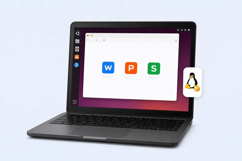 Linux device running WPS Office
