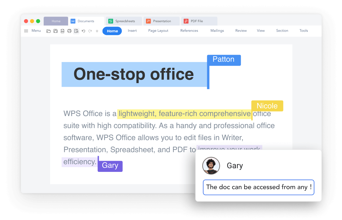 share and edit Microsoft Word with others