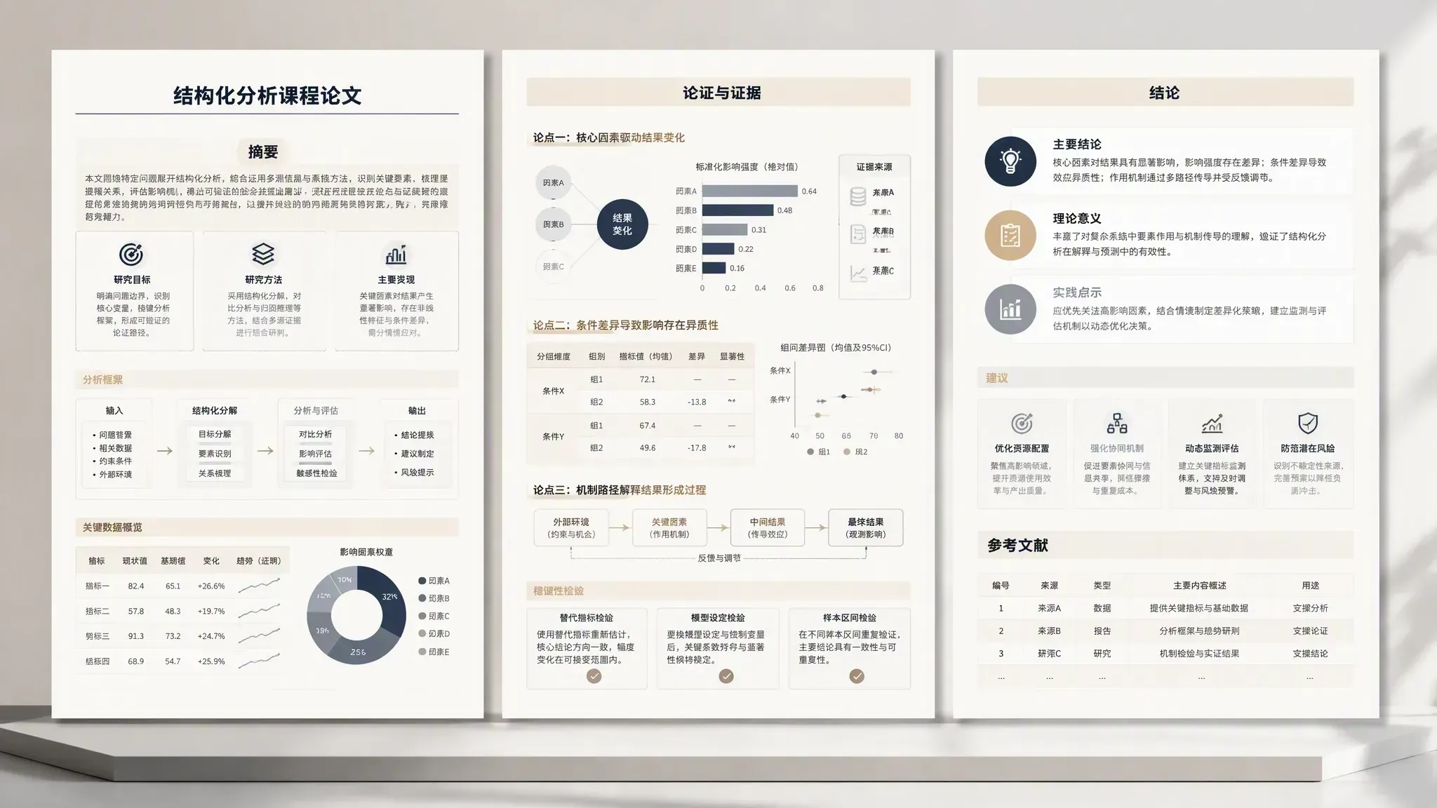 MuseWork 生成的课程论文，含结构化论证与参考文献