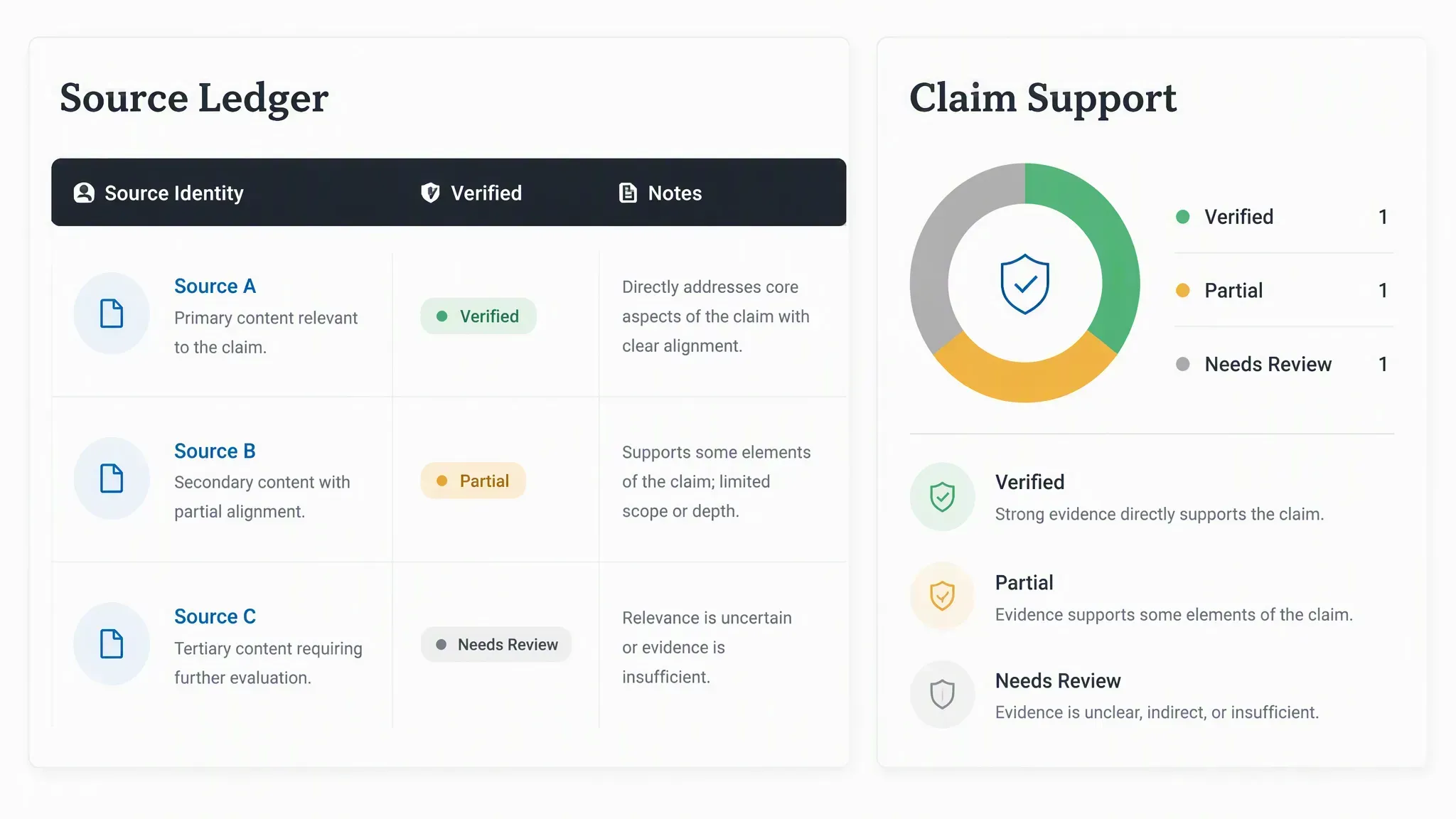 MuseWork يتحقق من هوية المصدر ودعمه للادعاء