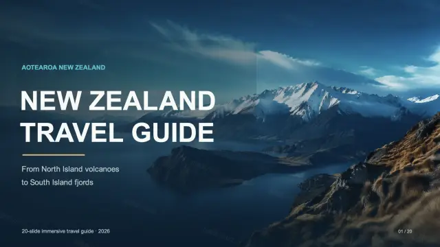 New Zealand Travel Highlights Presentation