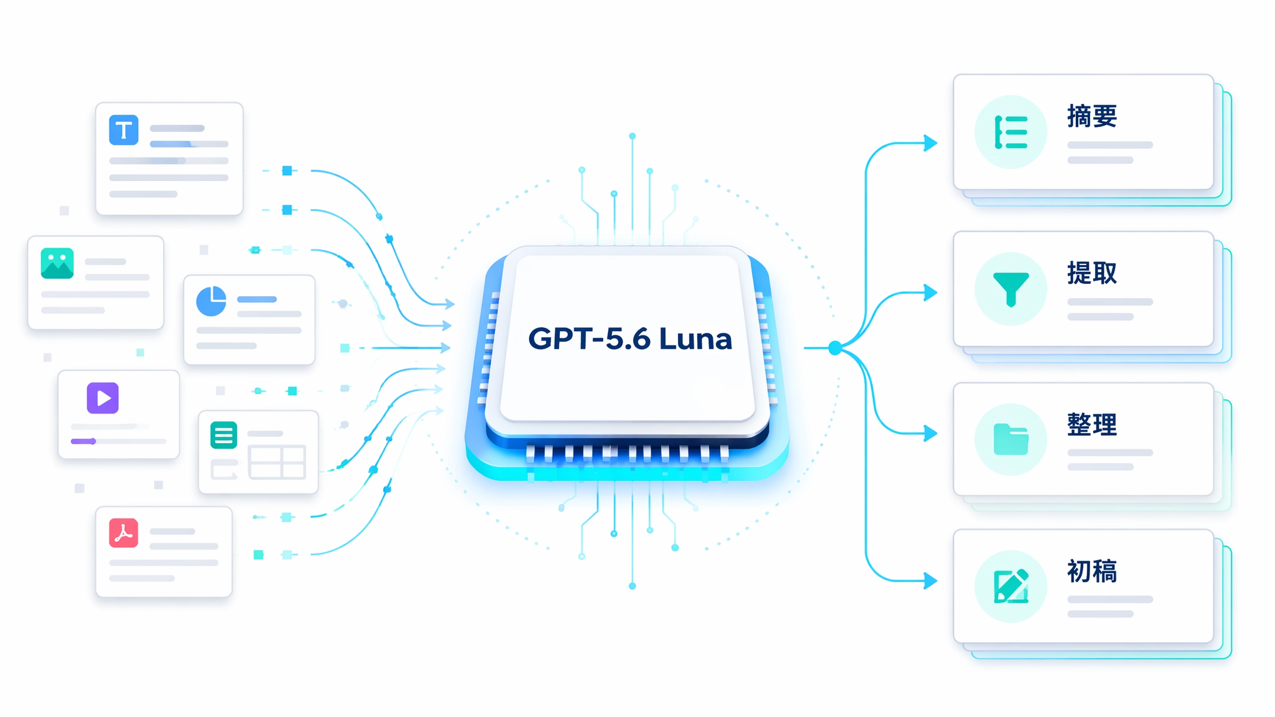 GPT-5.6 Luna powering fast workflow tasks in Muse.
