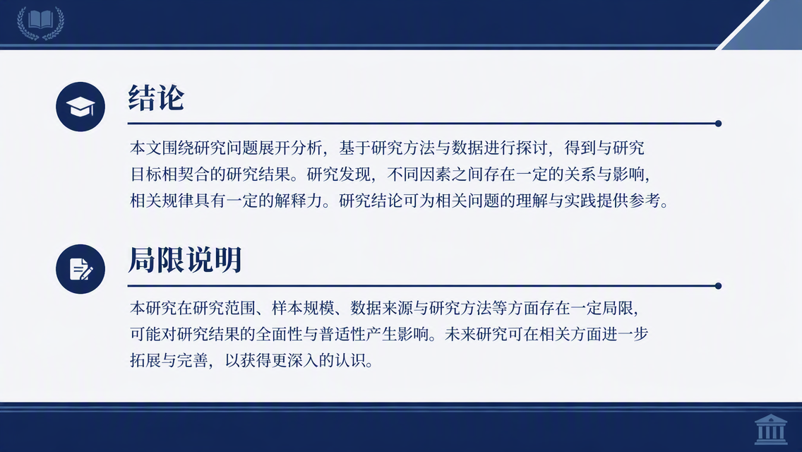 课程论文结论预览