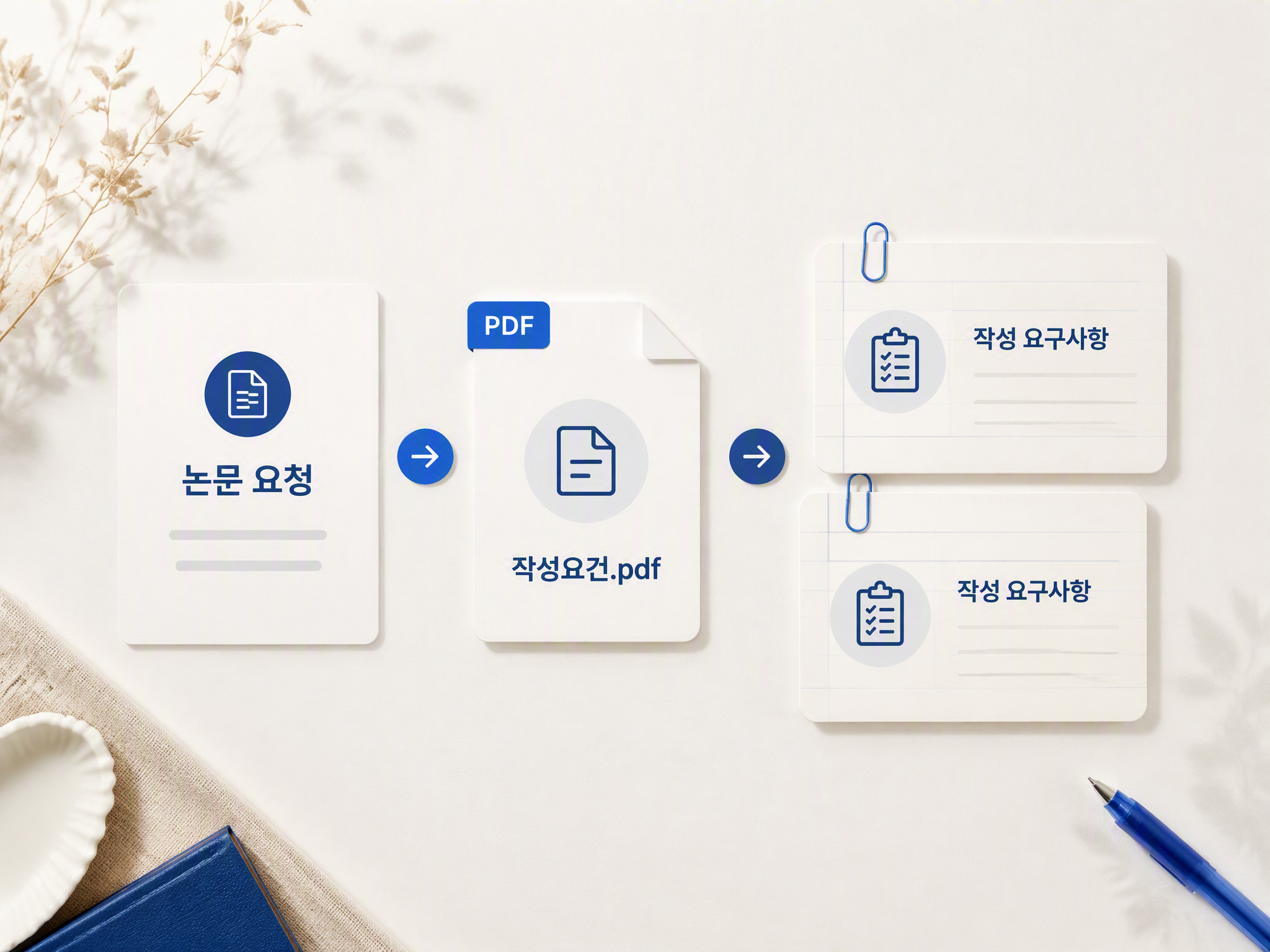 학생이 Muse AI 에세이 라이터에 논문 요청을 입력