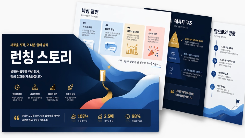 Muse AI 프레젠테이션 생성으로 비주얼 무료로 슬라이드 만들기