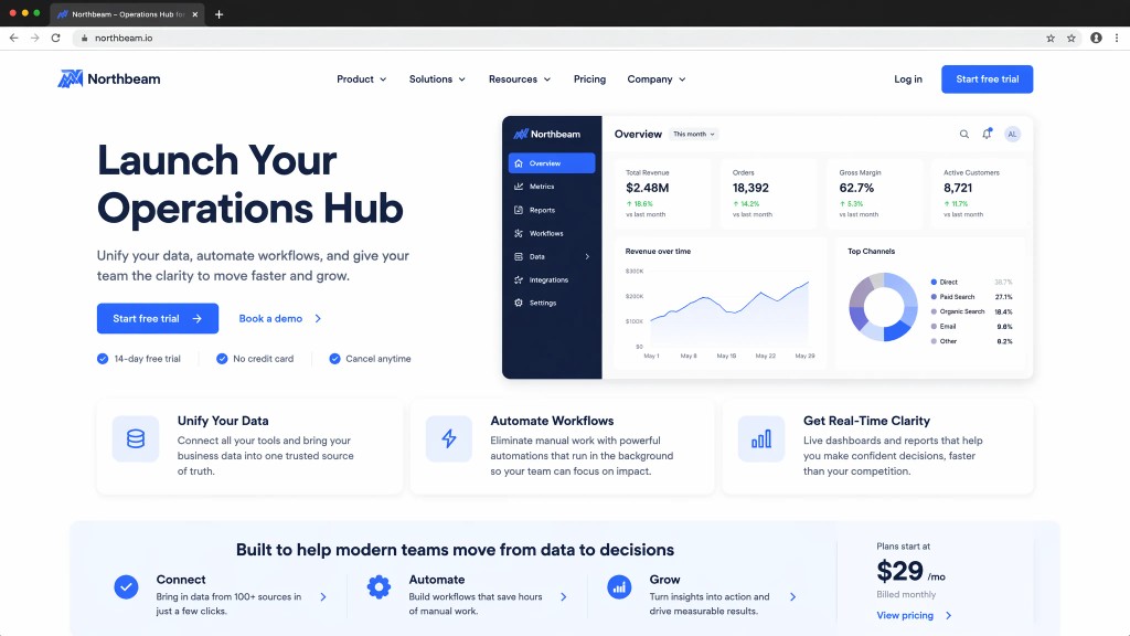 Muse-generated landing page for a SaaS founder