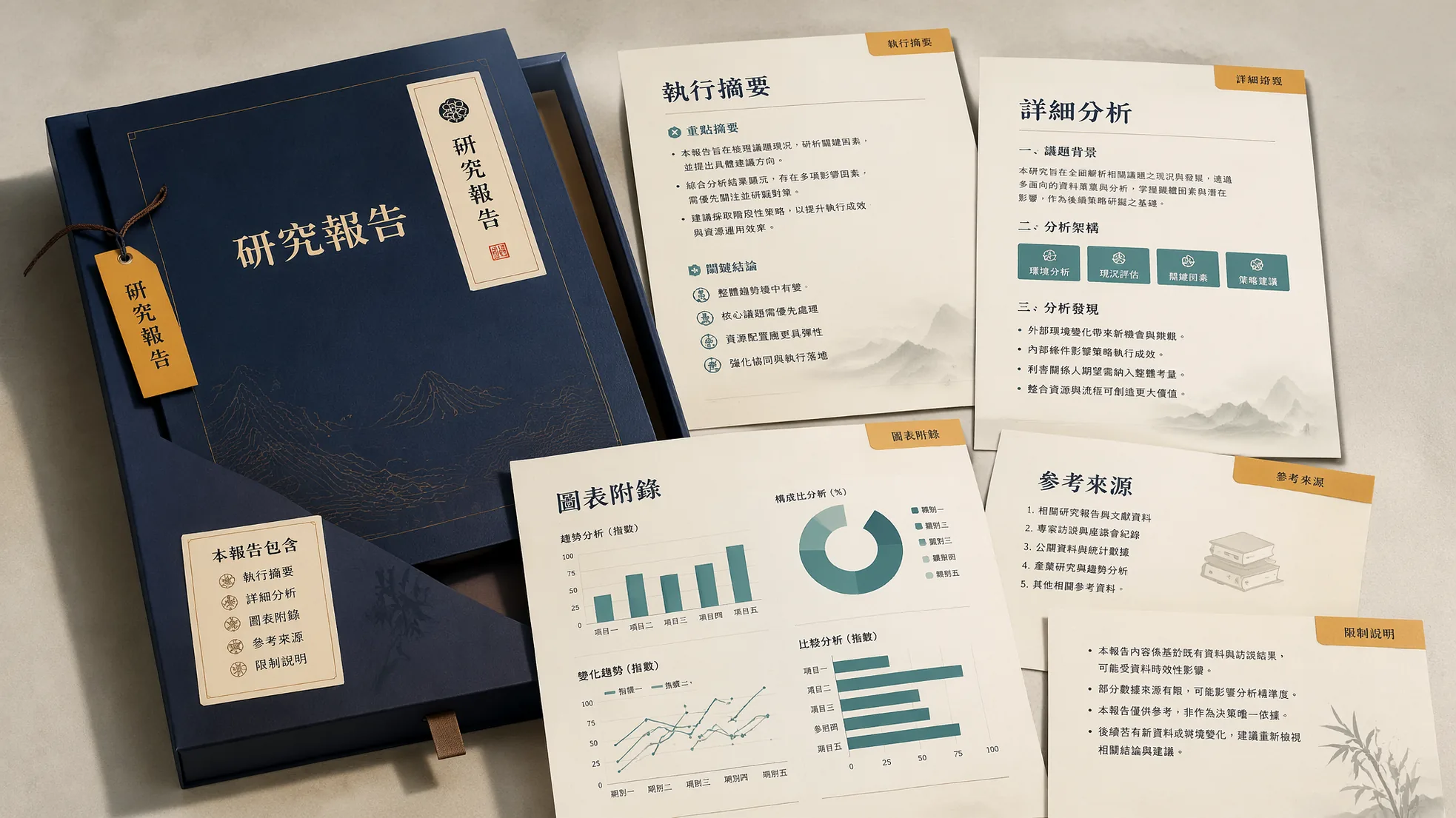Muse AI report generator creating Markdown and PDF research reports